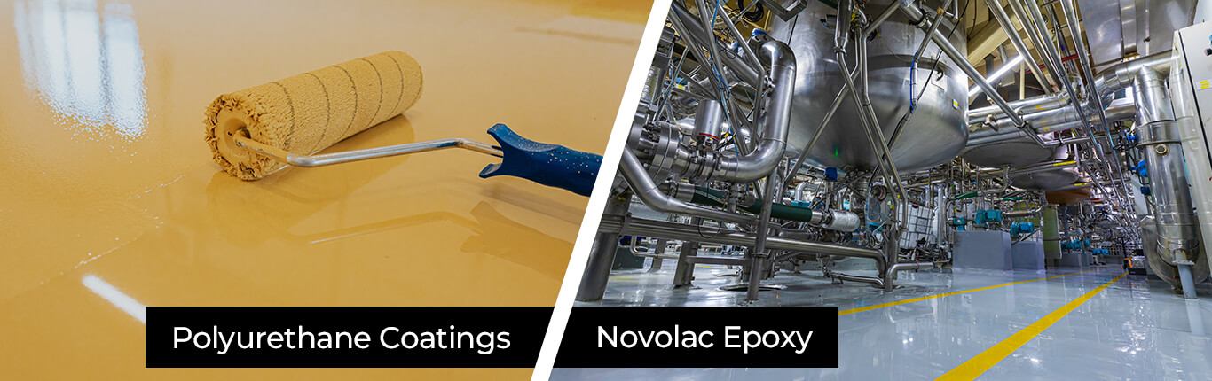 Novolac Epoxy vs Polyurethane Coatings